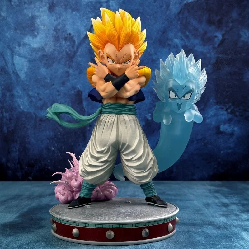 Figura Gotenks Super Saiyan & Super Saiyan 3 – Dragon Ball Z (Set Coleccionista) 25cm