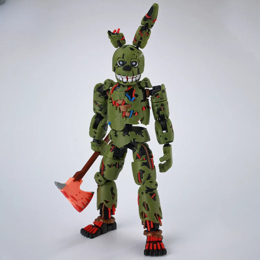 Springtrap Five Nights at Freddy’s Figure – Horror Animatronic  Collectible | FNAF Premium Edition