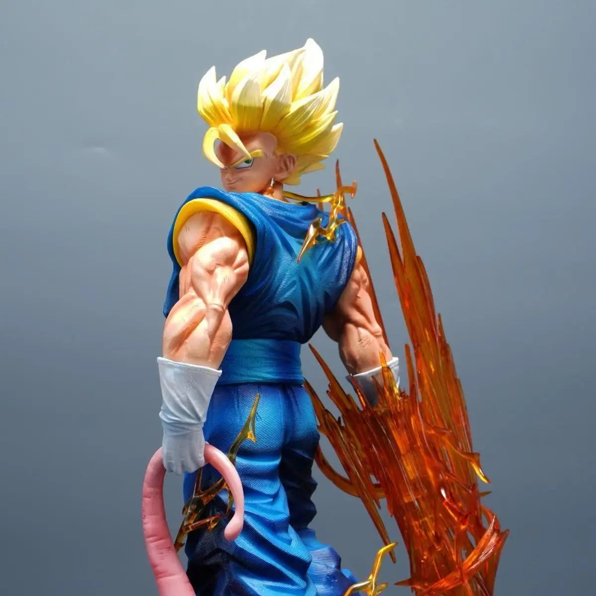 Figura Vegetto  Super Saiyan – 40 cm Edición Coleccionista con Cabeza Intercambiable