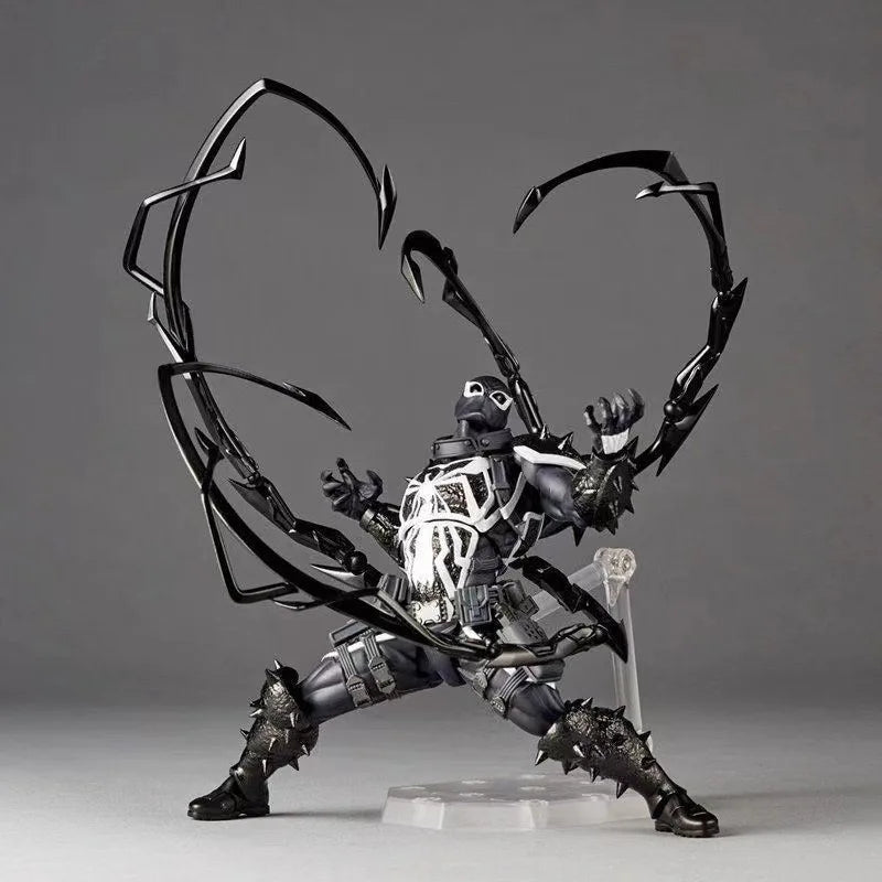 Agent Venom Tactical Figure – Marvel Dark Edition with Weapons & Symbiote Arms