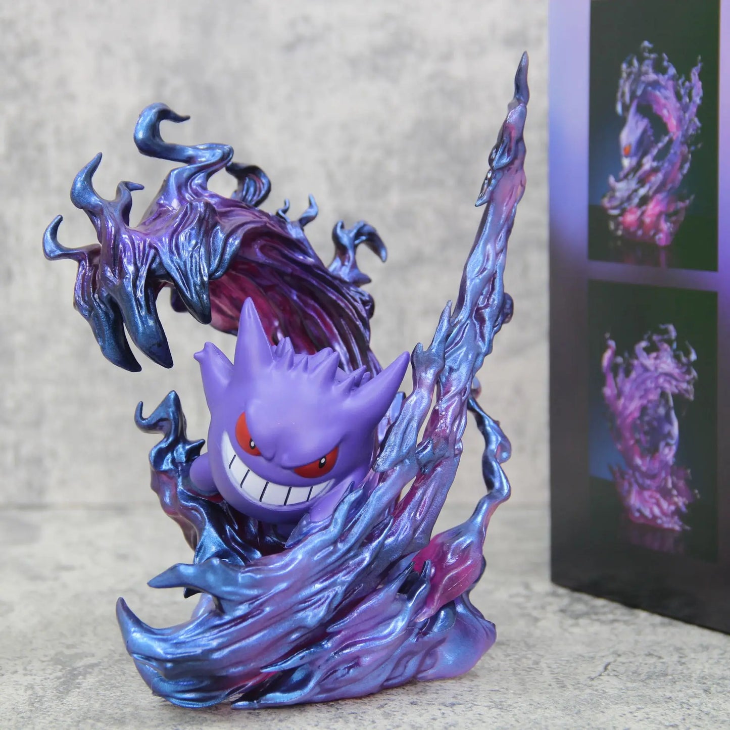 Shadow Gengar Ghost Energy Statue – Pokémon Premium Collector Figure