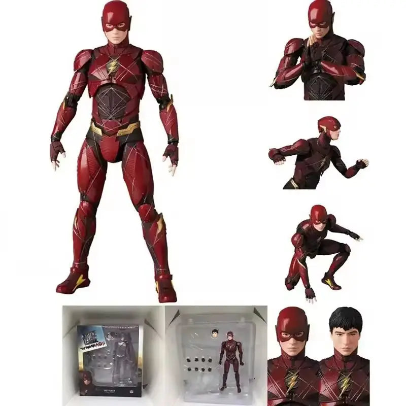 Figura Flash – Ezra Miller Justice League (Snyder Cut) – Versión Coleccionista 16 cm
