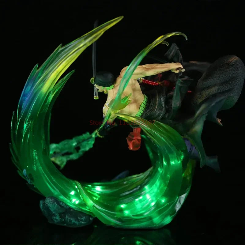 Roronoa Zoro Santoryu Attack – Premium One Piece Battle Figure 24 cm