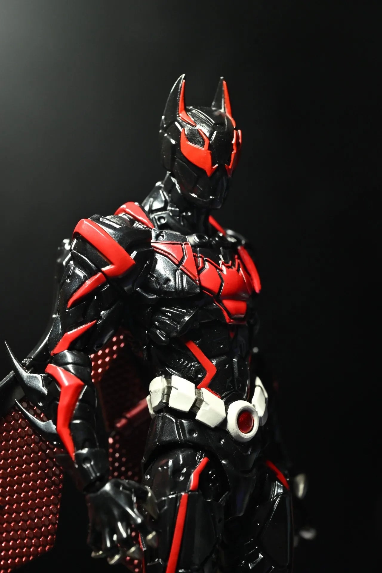 Futuristic Dark Knight Batman Armor Figure  Premium Action Figure with Accessories
