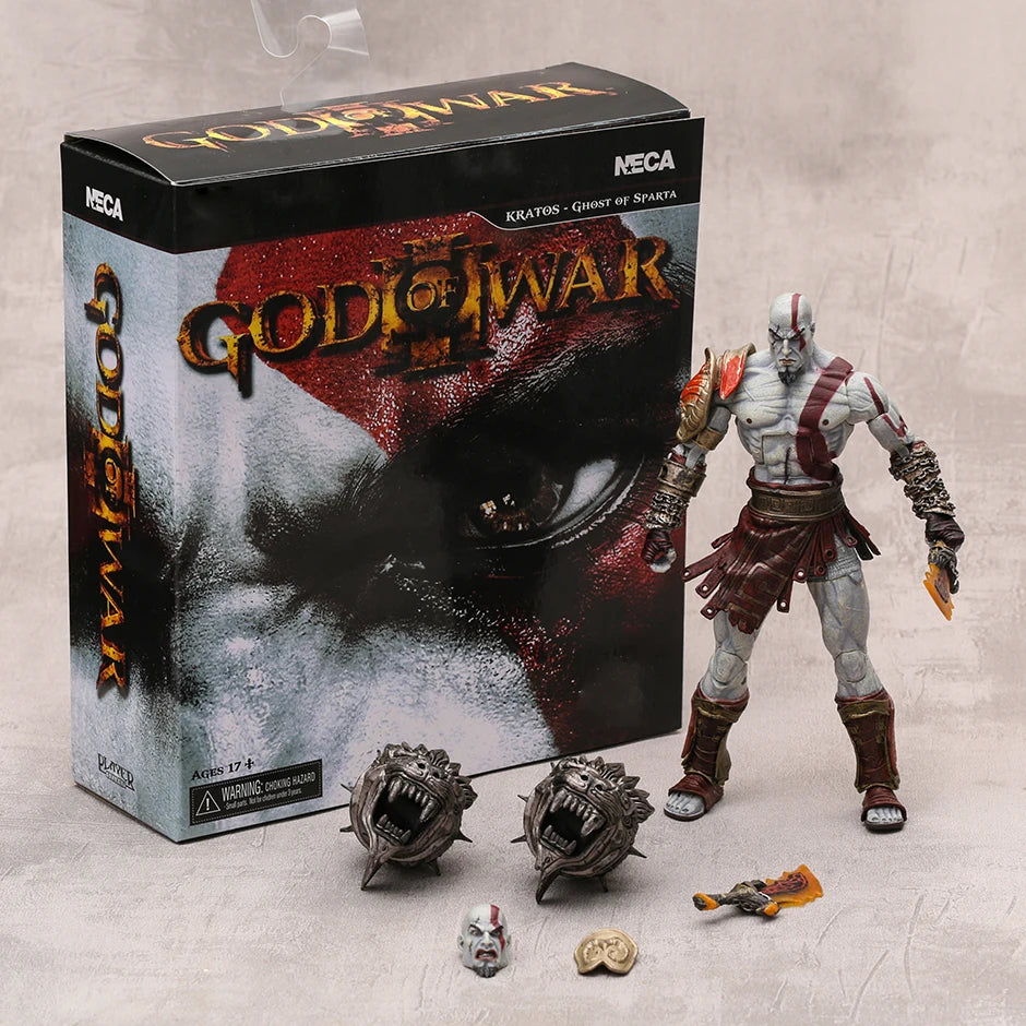 Figura Original NECA – Kratos God of War III (Edición Coleccionista)