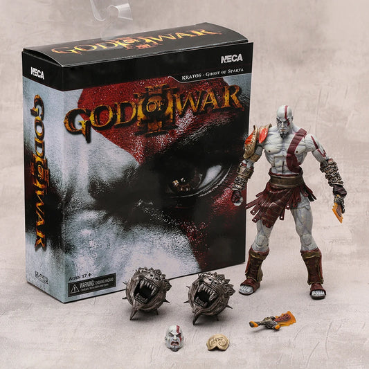 Figura Original NECA – Kratos God of War III (Edición Coleccionista)