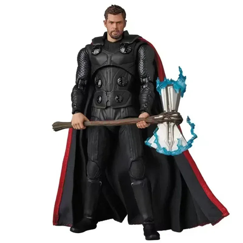 Figura Thor – Avengers Endgame (con Stormbreaker y Rayos, 16 cm)