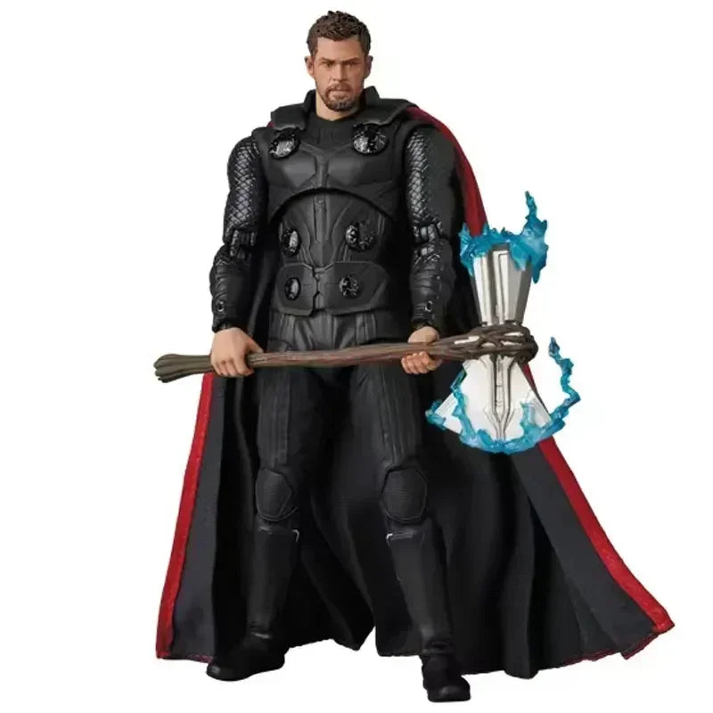 Figura Thor – Avengers Endgame (con Stormbreaker y Rayos, 16 cm)