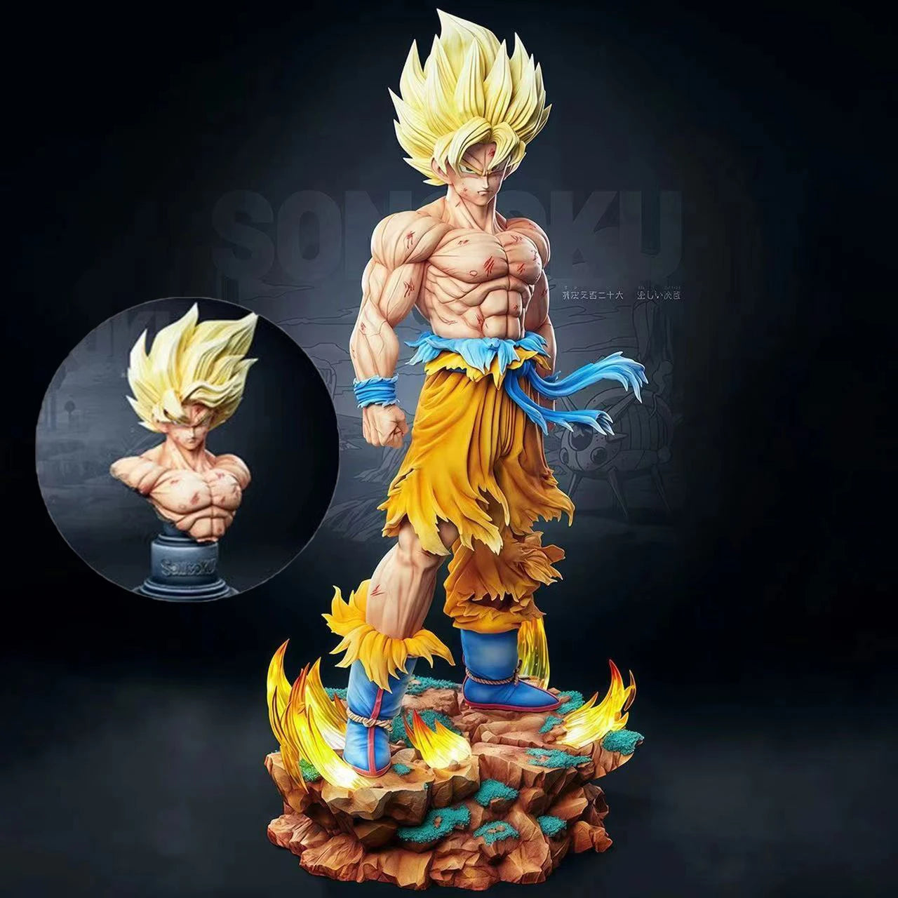 Figura Goku Super Saiyan – Dragon Ball Z (Edición Limitada 28 cm)