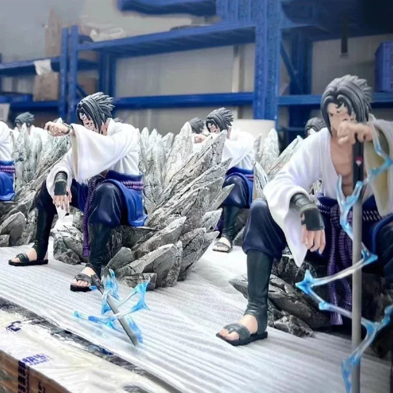 Sasuke Uchiha Lightning Power Statue – Naruto Shippuden Collector Figure  (Otra opción fuerte)