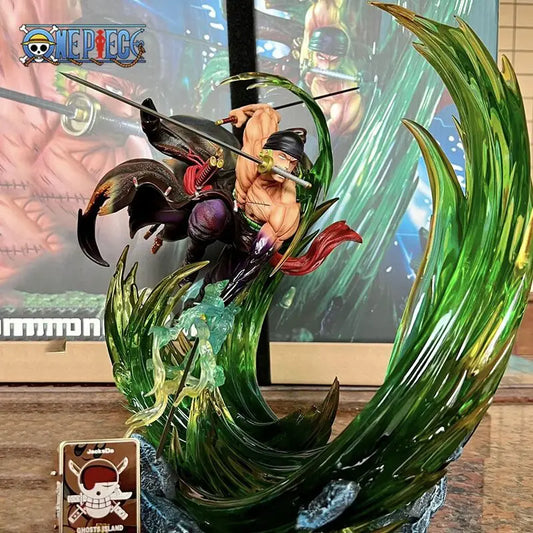 Roronoa Zoro Santoryu Attack – Premium One Piece Battle Figure 24 cm