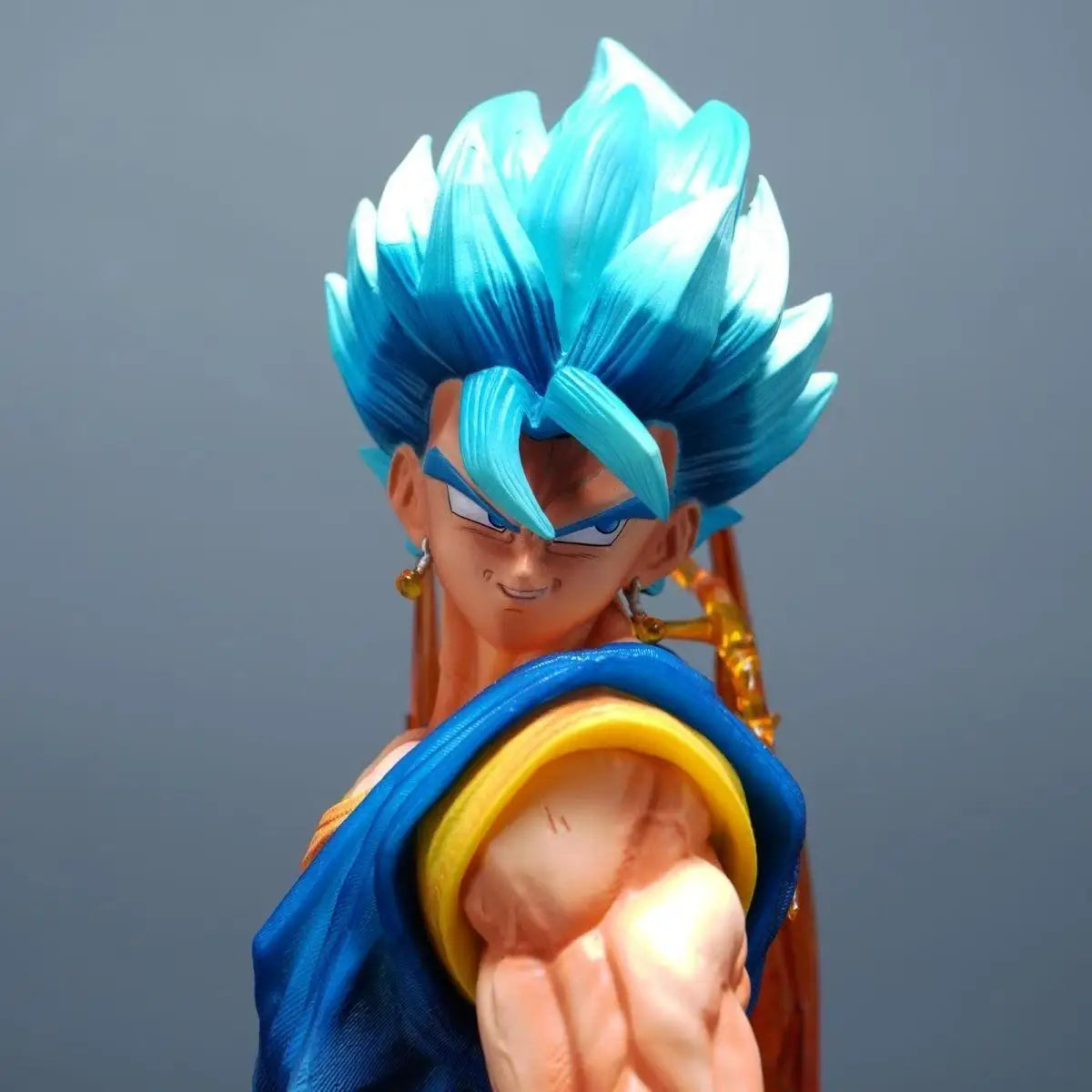 Figura Vegetto  Super Saiyan – 40 cm Edición Coleccionista con Cabeza Intercambiable
