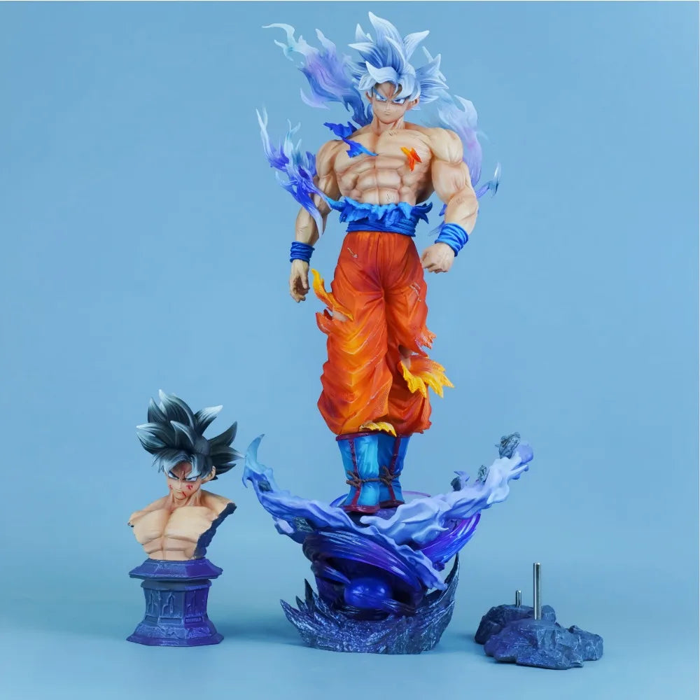Ultra Instinct Goku 42cm Statue – Dragon Ball Mastered UI Edition | Premium Epic Display Figure