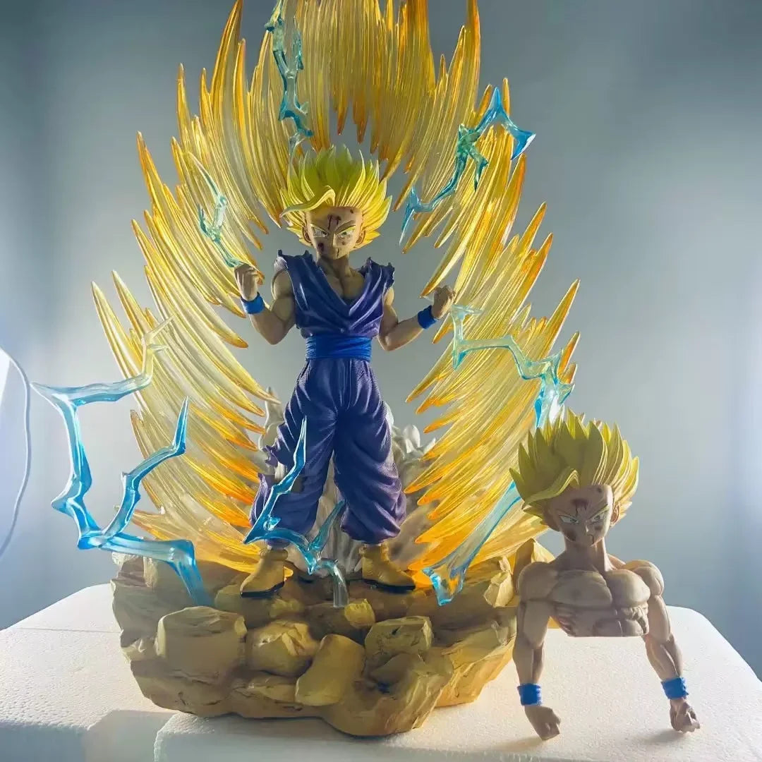 Super Saiyan  2 Gohan Figure – Dragon Ball Z Battle Awakening Edition with Energy Aura