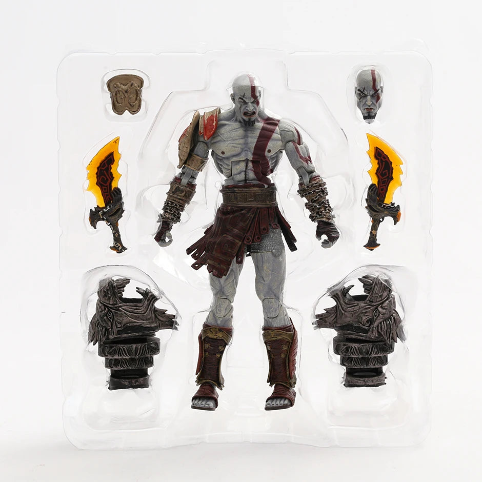 Figura Original NECA – Kratos God of War III (Edición Coleccionista)