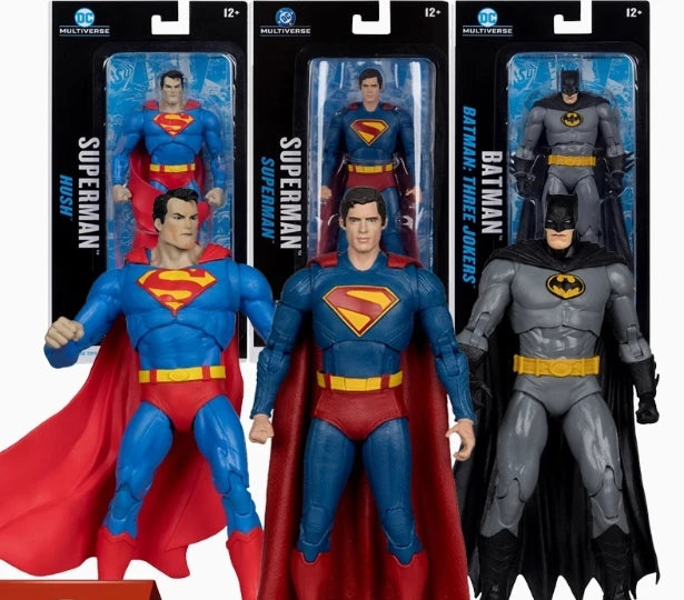 DC Multiverse Batman: Hush – Figuras de Superman & Batman | 17 cm Colección de Acción  Variantes: