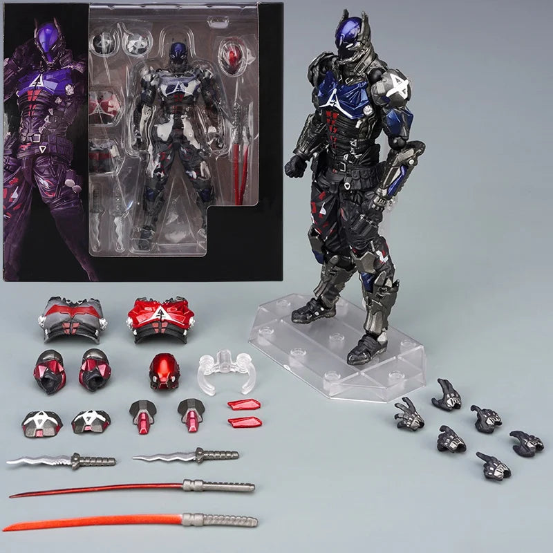 Batman Arkham Knight – Figura de Acción Yamaguchi Revoltech 17 cm | Edición Coleccionista DC