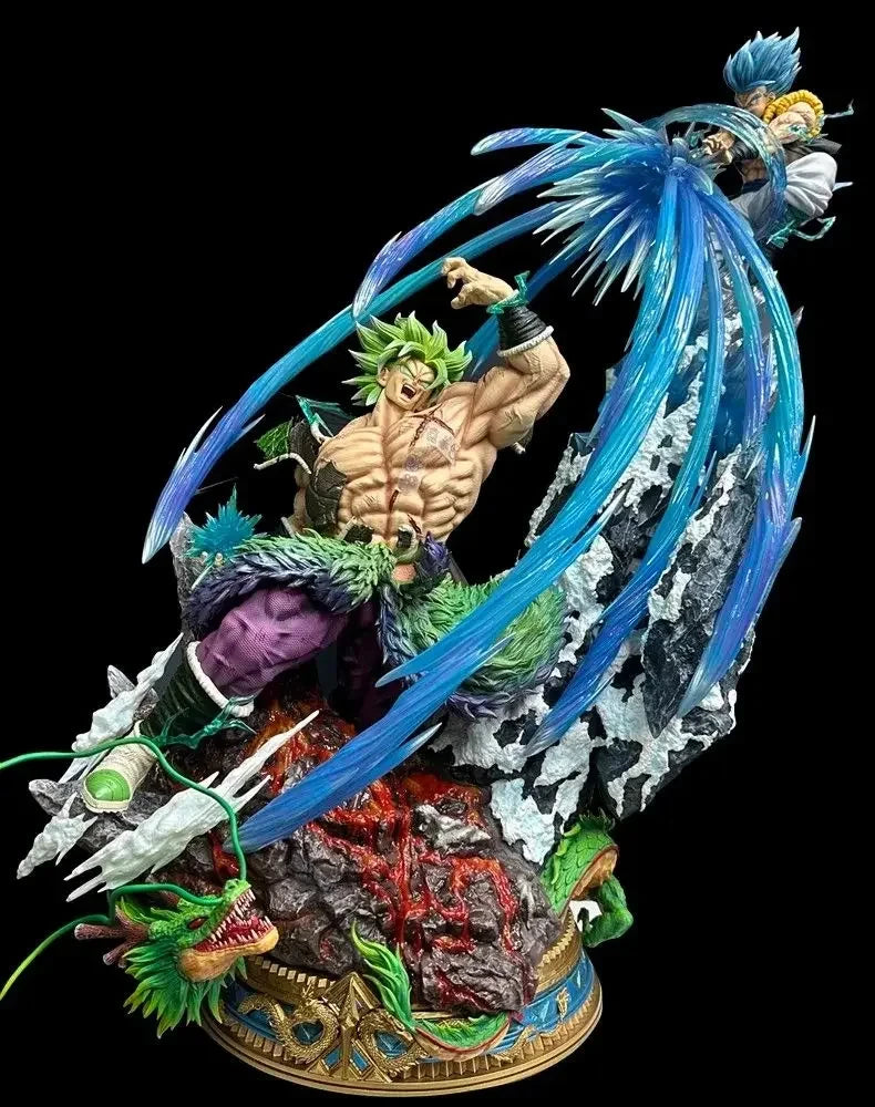 Figura Gogeta vs Broly – Dragon Ball Super (23 cm, Edición Coleccionista)