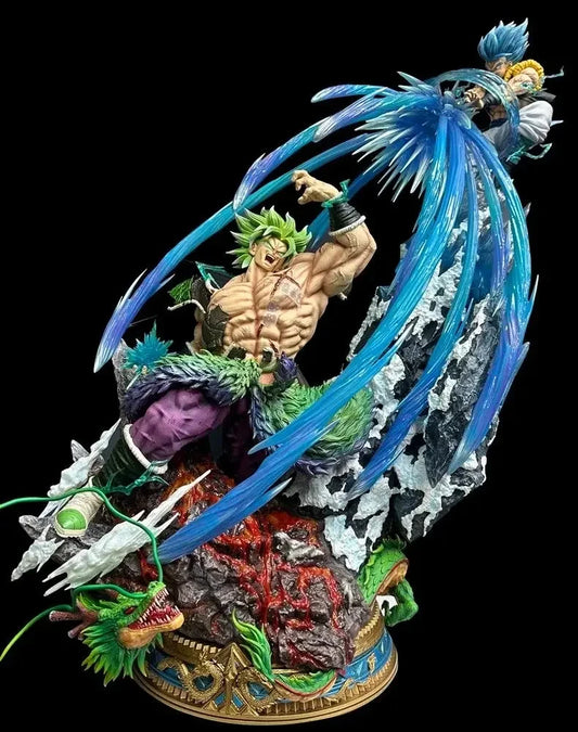 Figura Gogeta vs Broly – Dragon Ball Super (23 cm, Edición Coleccionista)