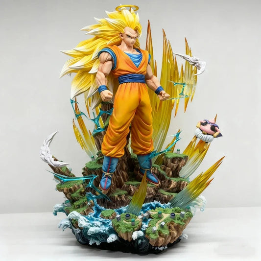Dragon Ball Z Goku Super Saiyan 3 Ultimate Power Statue – 42cm Collector Edition