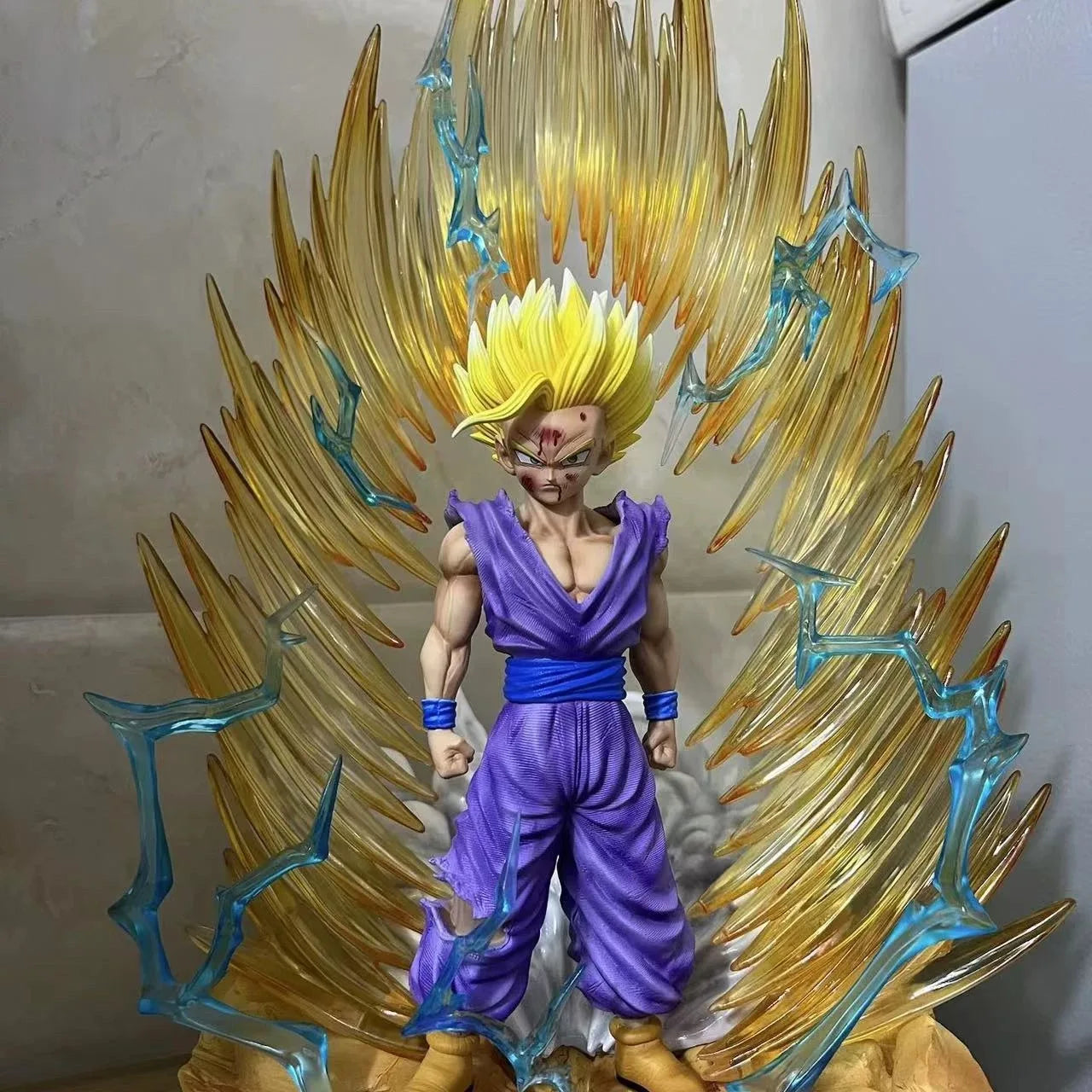 Super Saiyan  2 Gohan Figure – Dragon Ball Z Battle Awakening Edition with Energy Aura