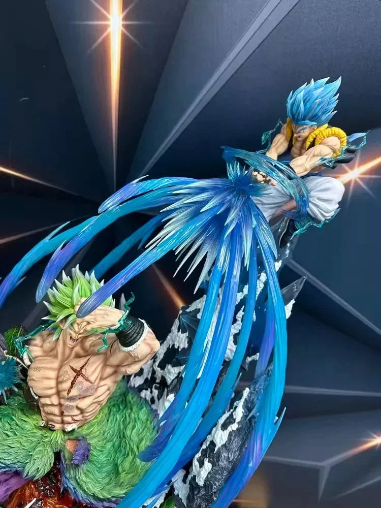 Figura Gogeta vs Broly – Dragon Ball Super (23 cm, Edición Coleccionista)