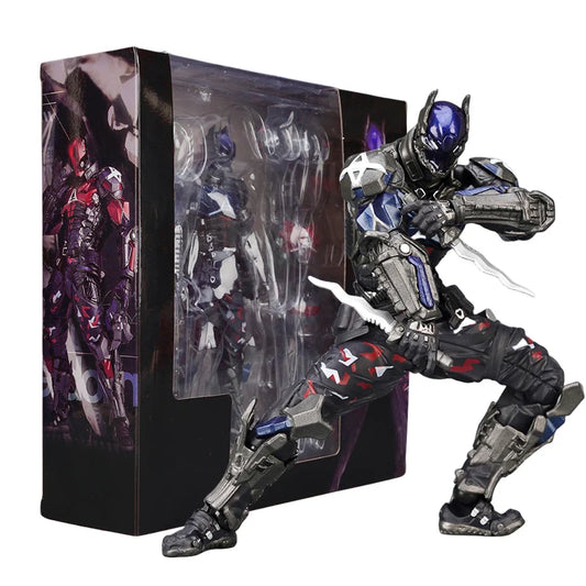 Batman Arkham Knight – Figura de Acción Yamaguchi Revoltech 17 cm | Edición Coleccionista DC