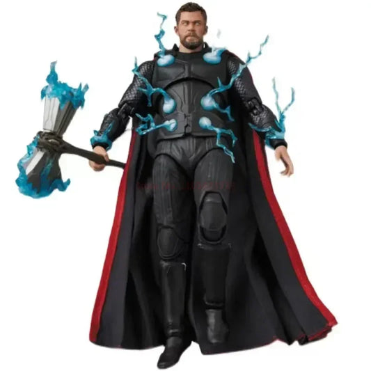 Figura Thor – Avengers Endgame (con Stormbreaker y Rayos, 16 cm)