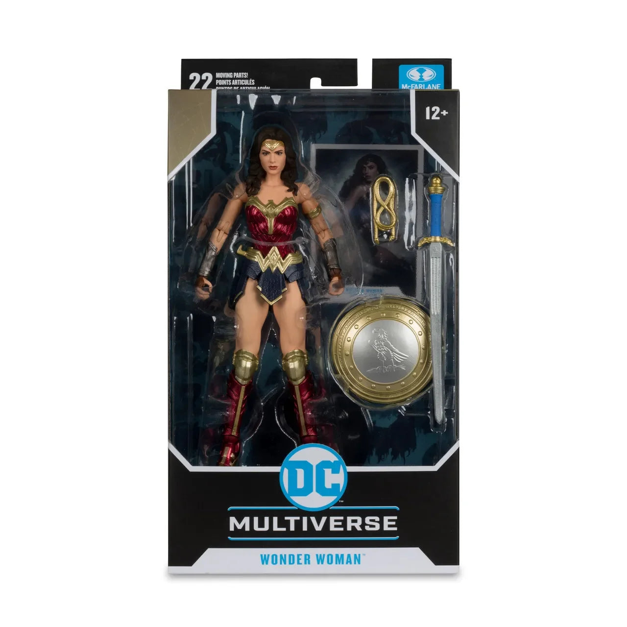 McFarlane Toys Batman v Superman: Dawn of Justice Wonder Woman/Batman Knightmare 18cm figura de acción regalos de modelo originales