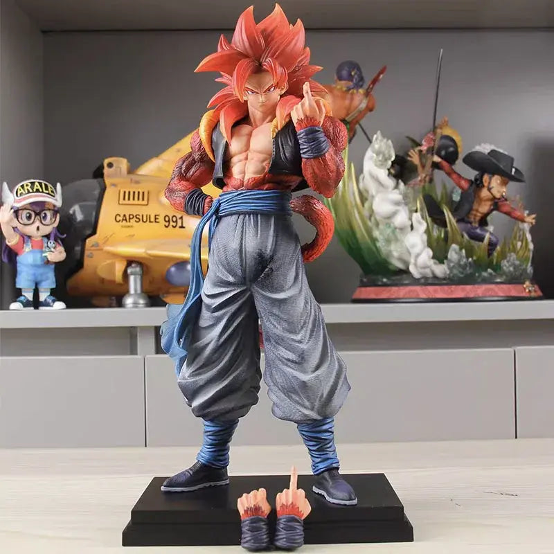 Gogeta SSJ4 Ultimate Figure – Interchangeable Hands | Dragon Ball GT Premium Statue 34cm