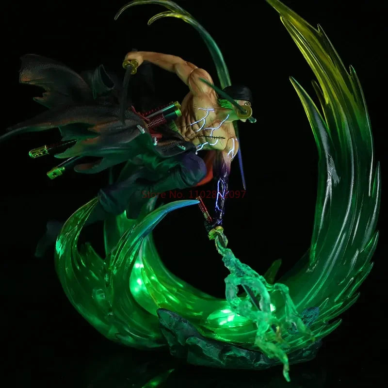 Roronoa Zoro Santoryu Attack – Premium One Piece Battle Figure 24 cm