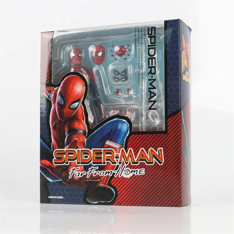 Spider-Man PS4 | Figura de Acción Traje Avanzado (Far From Home Box)