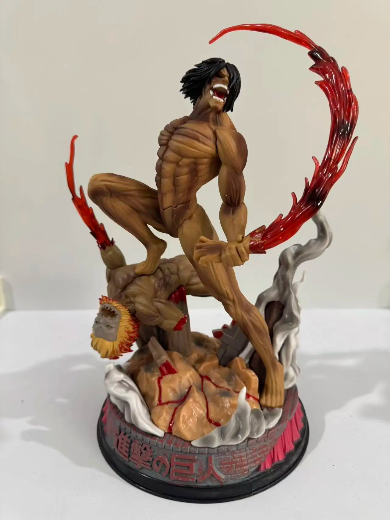 Eren Titan Rage – Attack on Titan Battle Statue | Shingeki no Kyojin Collector Figure