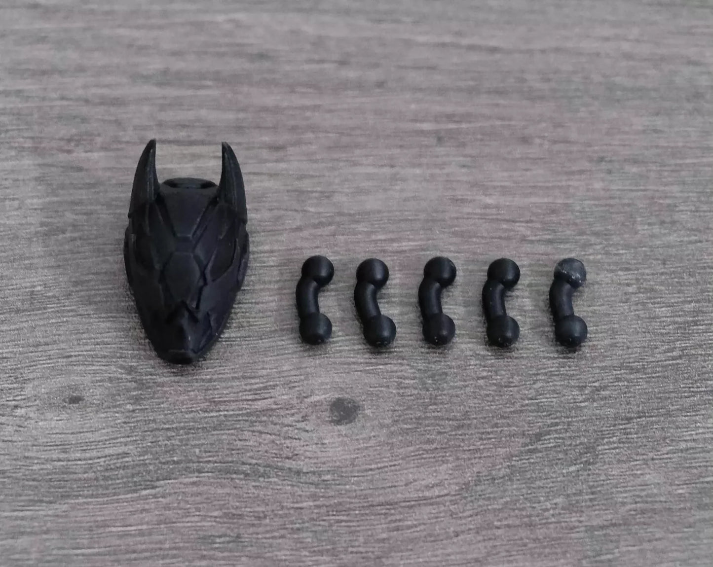 Futuristic Dark Knight Batman Armor Figure  Premium Action Figure with Accessories
