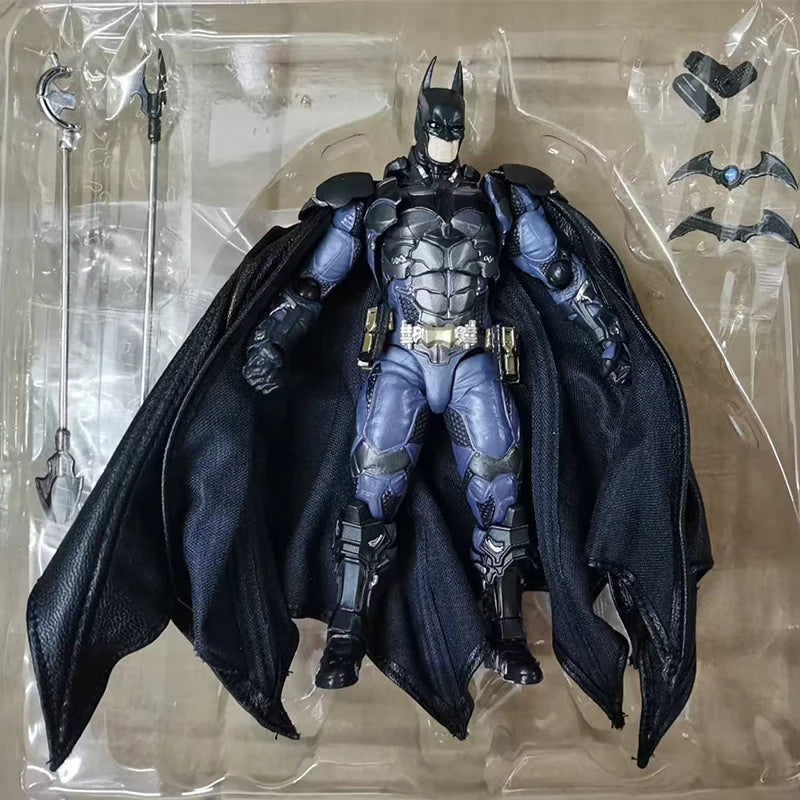 Batman Tactical Figure – Dark Knight Stealth Edition with Dynamic Cape | DC Premium Collectible