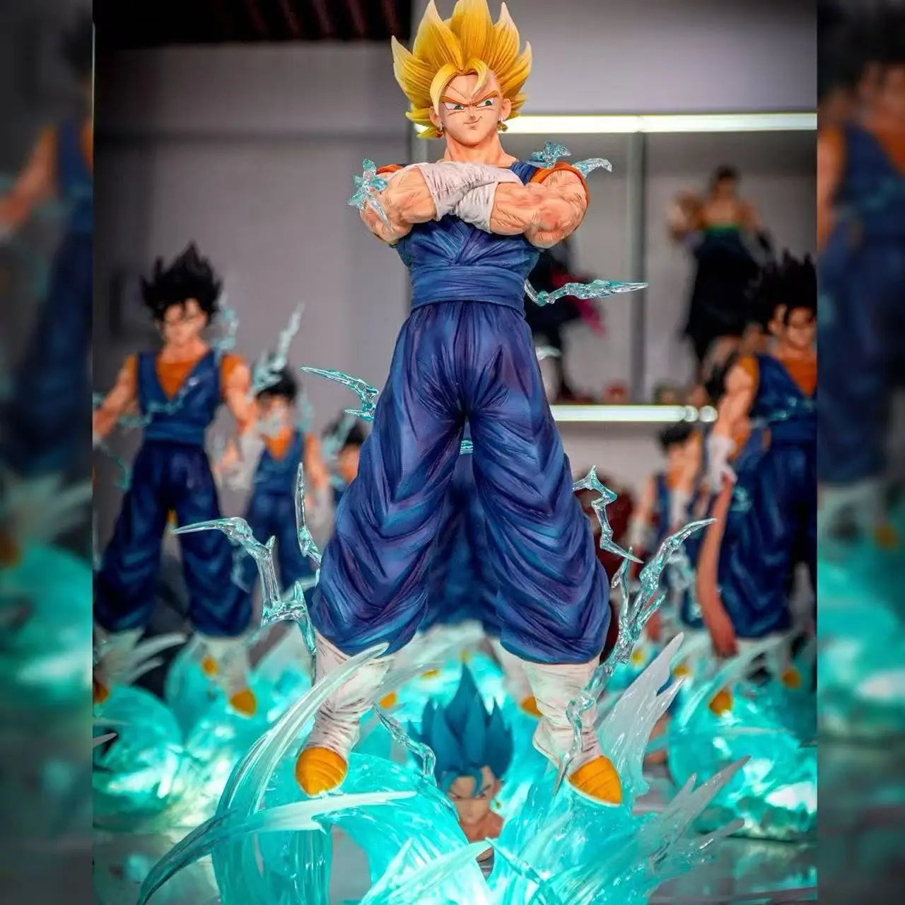 Dragon Ball Vegito Dual Transformation Figure – SSJ & SSJ Blue Heads