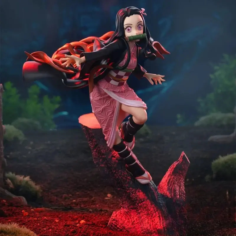 Figuras Demon Slayer – Tanjiro & Nezuko en Batalla (Edición Coleccionista)
